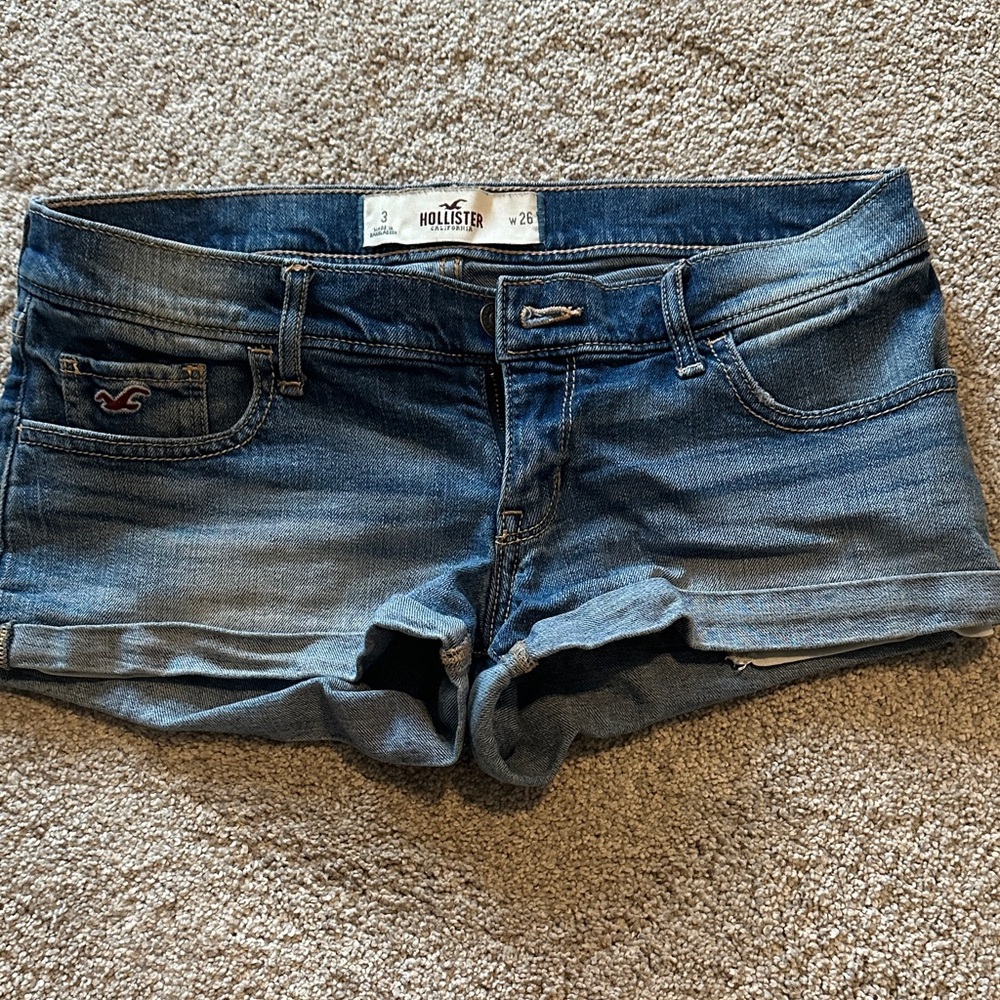 Hollister Women's Classic Blue Jean Shorts
